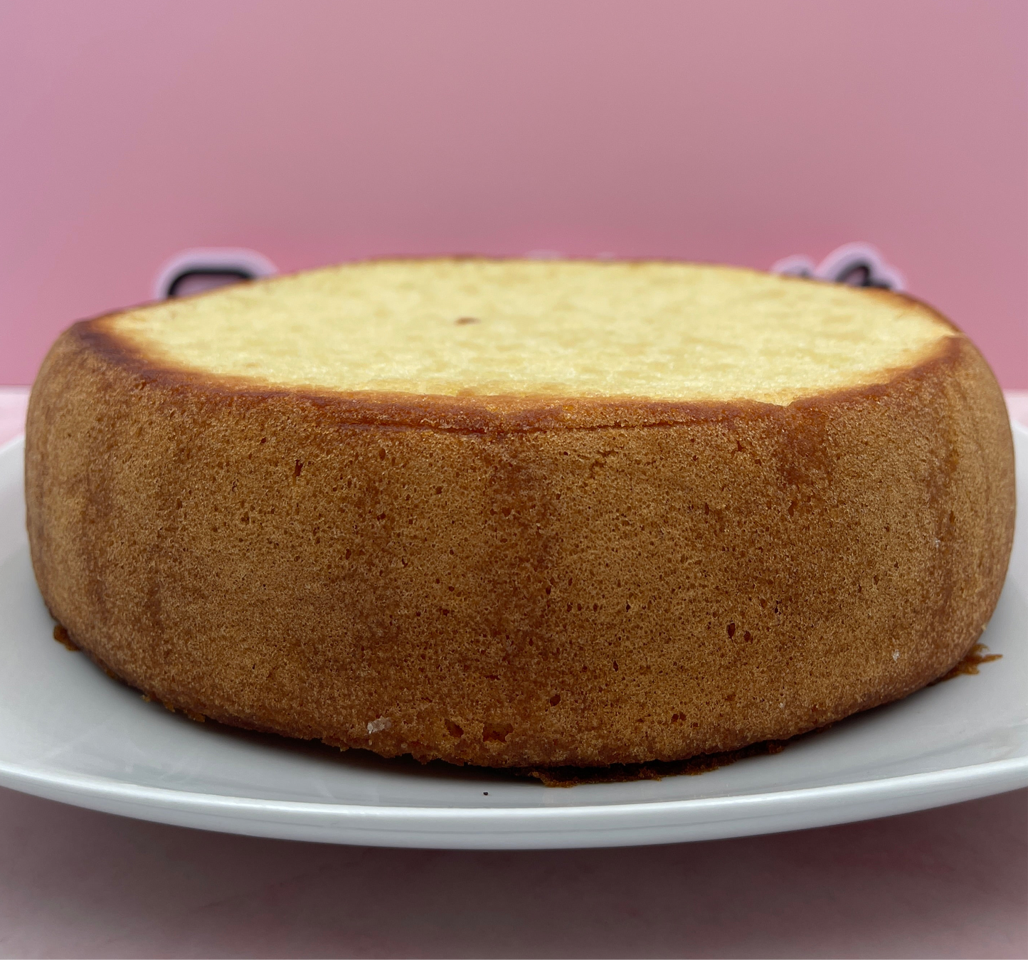 Panetela / bizcocho húmedo de vainilla (Con almíbar) 100% NATURAL Y CASERA🌟
