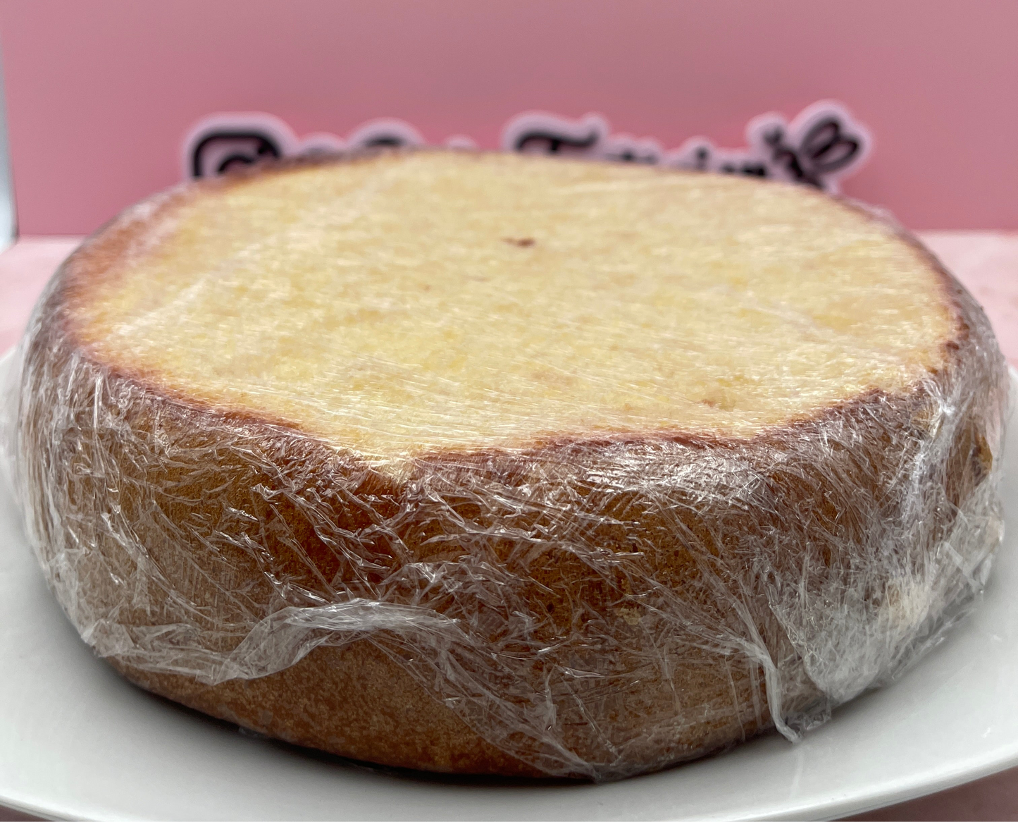 Panetela / bizcocho húmedo de vainilla (Con almíbar) 100% NATURAL Y CASERA🌟